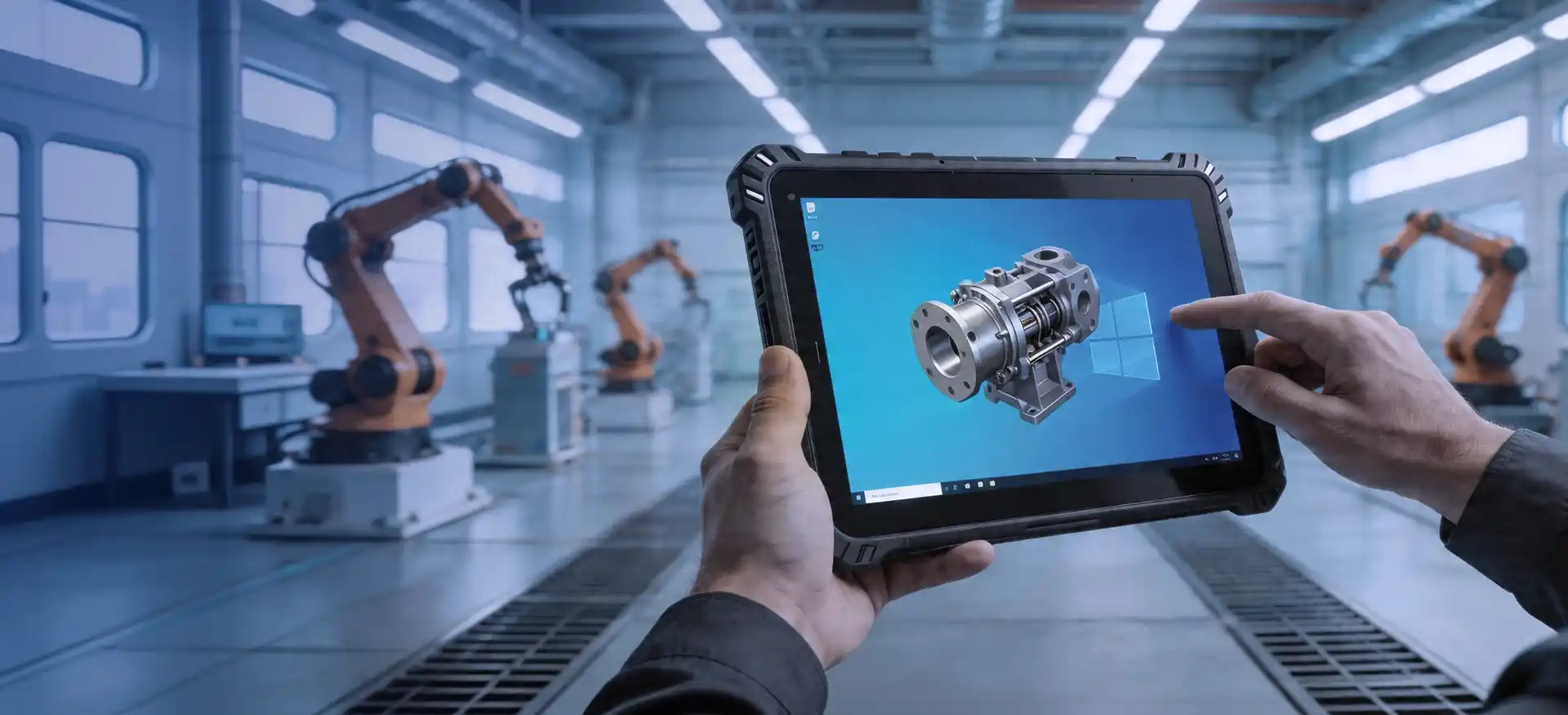 Tablette Windows robuste de 10,1&nbsp;pouces&nbsp;: